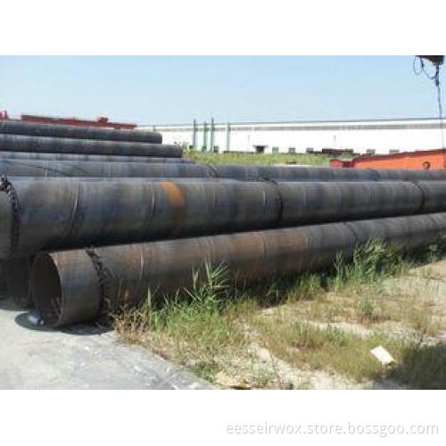 ASTM A500 , BS 1387 Spiral Steel Pipes Cold Drawn / Hot Rol